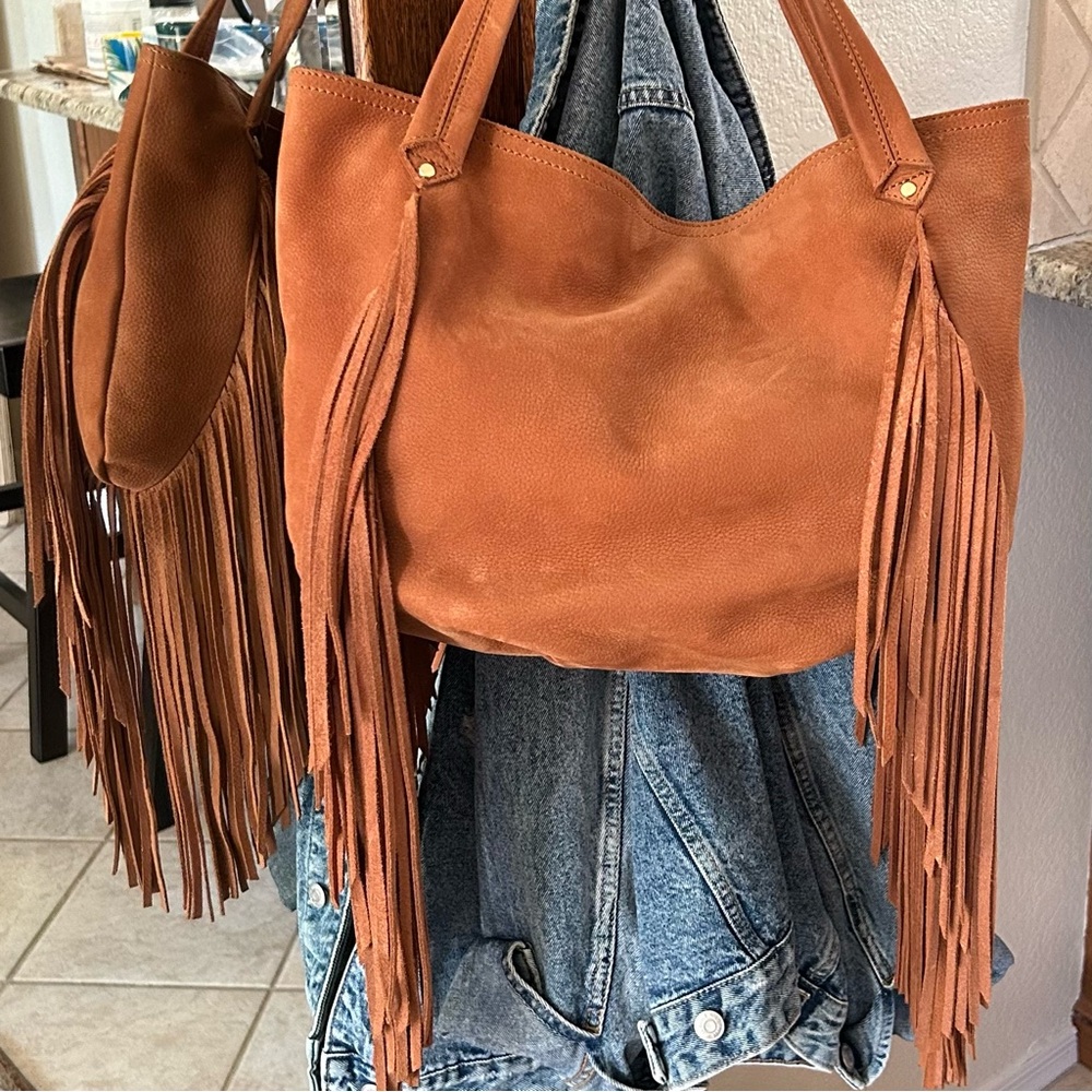 Sorial Carli Suede Tote - Picture 3 of 10